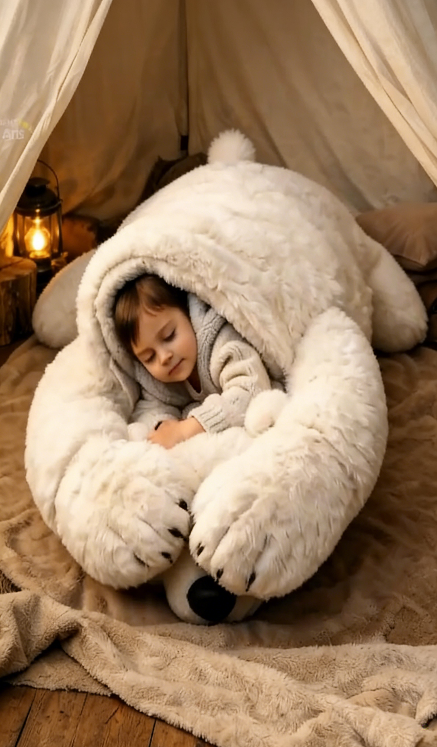 🐑 Count Fluffy Sheep—49% OFF! 🐑 Drift Off to Dreamland in This Incredibly Soft Sleeping Bag! ✨🌙