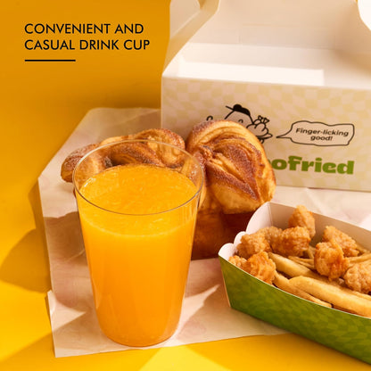 RACETOP 200 Pack 9 oz Clear Plastic Cups for Party, Disposable Clear Cup, Disposable Cups, Wine Glasses Cups, Plastic Cocktail Glasses