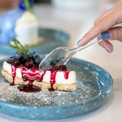 100 Count Clear Plastic Spoons Disposable, BPA-Free, Heat Resistant, Solid and Durable Disposable Spoons Heavy Duty Bulk, Premium Spoons plastic disposable for Party Supply