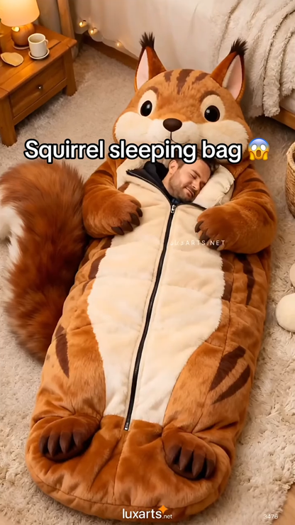 🔥Hot Sale 49% off🌟 Fluffy sleeping bag– Soft, Warm & Purrfectly Cozy😴💤