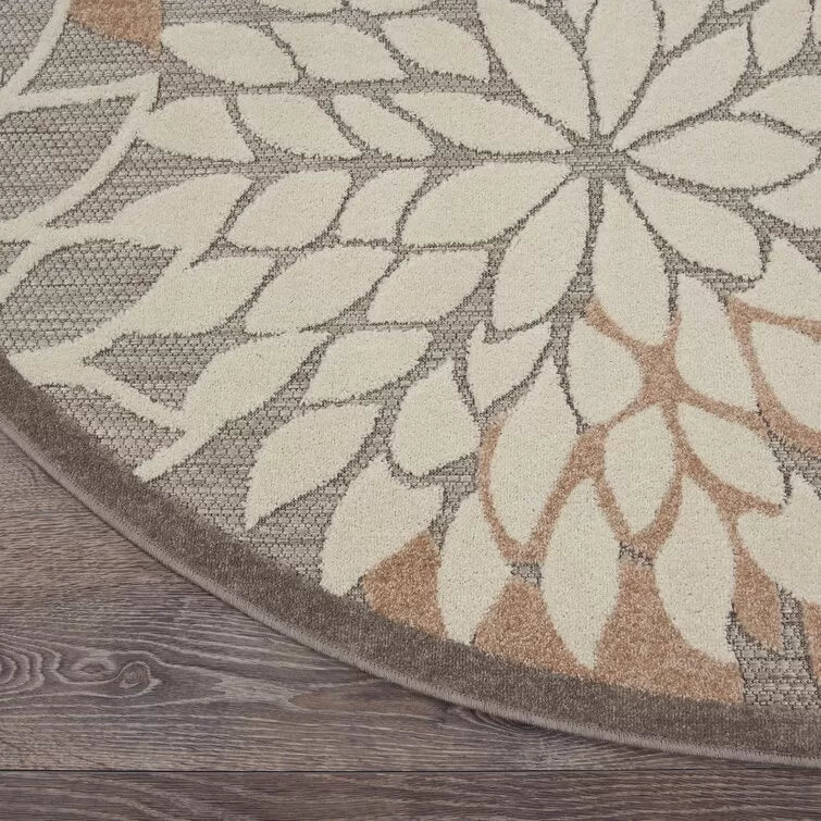 Miraloma Green/Red/Orange Indoor/Outdoor Rug
