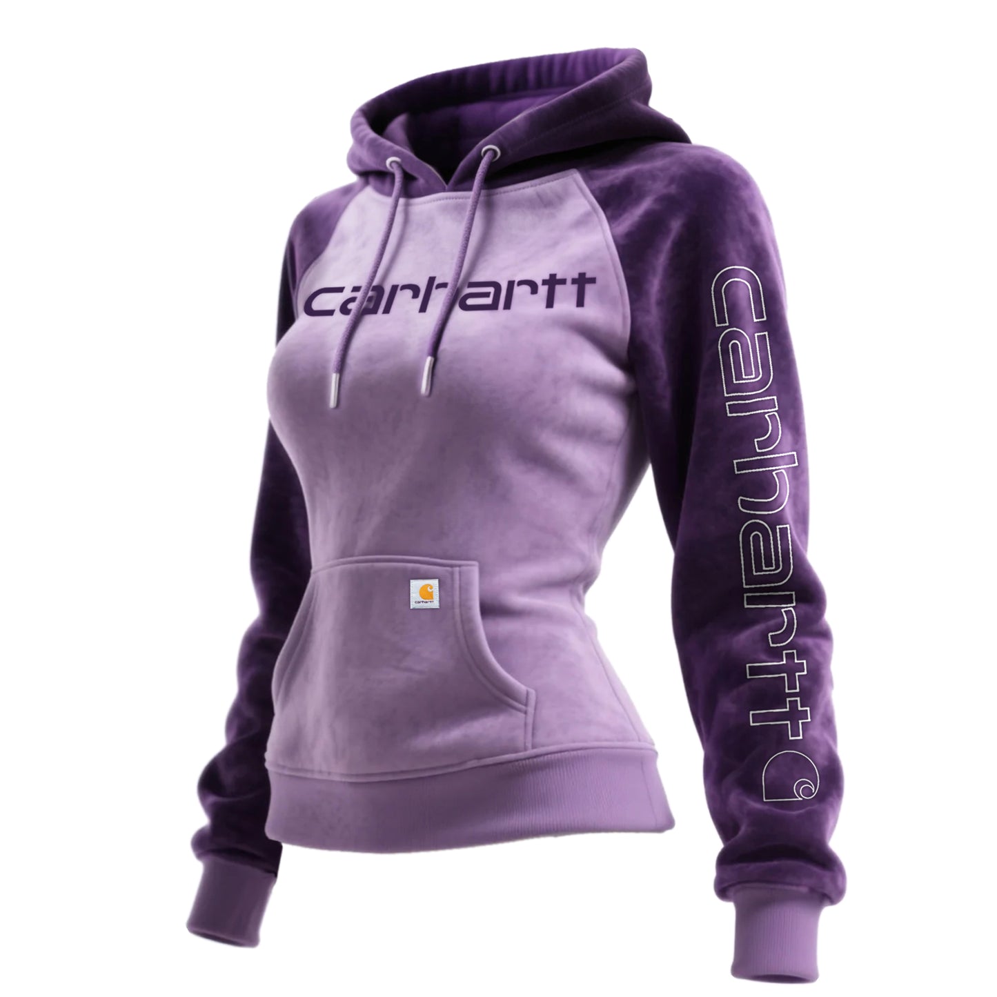 🔥𝗖𝗹𝗲𝗮𝗿𝗮𝗻𝗰𝗲 𝗦𝗮𝗹𝗲🌟Women's Suede Contrast Hooded Sweatshirt
