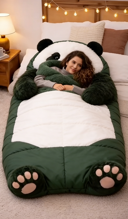 🔥Hot Sale 49% off🌟 Fluffy sleeping bag– Soft, Warm & Purrfectly Cozy😴💤