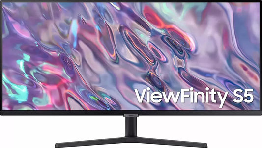 34-Inch ViewFinity S50GC Series Ultra-WQHD Monitor, 100Hz, 5ms, HDR10, AMD FreeSync, Eye Care, Borderless Design, PIP, PBP, LS34C502GANXZA, 2023