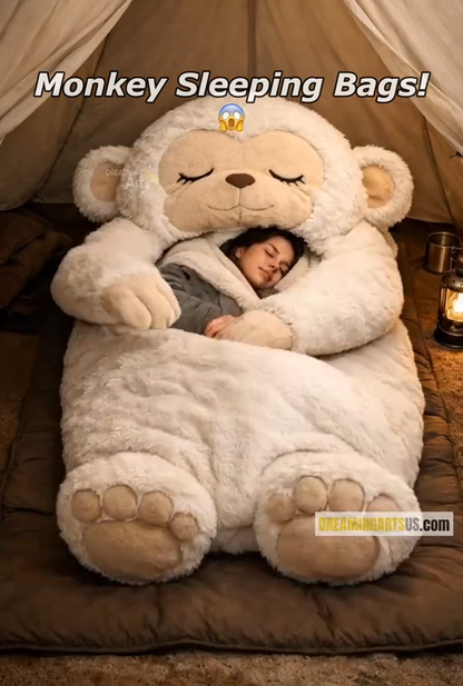 🔥Hot Sale 49% off🌟 Fluffy sleeping bag– Soft, Warm & Purrfectly Cozy😴💤