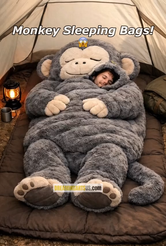 🔥Hot Sale 49% off🌟 Fluffy sleeping bag– Soft, Warm & Purrfectly Cozy😴💤