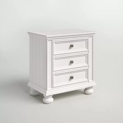 28'' Tall 3 - Drawer Nightstand  Set of 2