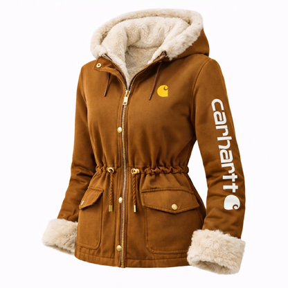 🔥𝗖𝗹𝗲𝗮𝗿𝗮𝗻𝗰𝗲 𝗦𝗮𝗹𝗲🌟Women's Hooded Sherpa Lined Jacket