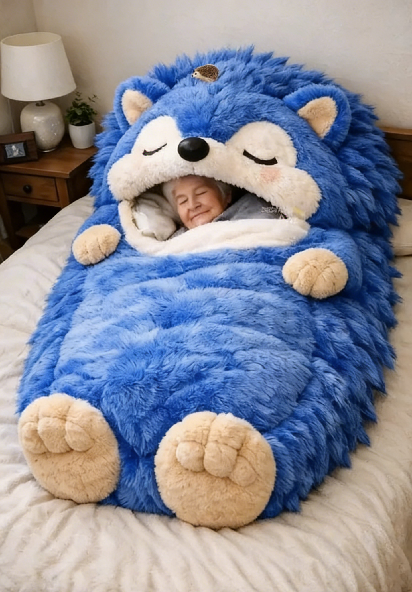 🔥Hot Sale 49% off🌟 Fluffy sleeping bag– Soft, Warm & Purrfectly Cozy😴💤