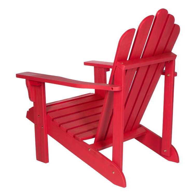 Brently Solid Wood Adirondack Chair
