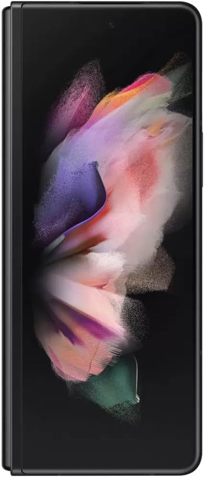 Galaxy Z Fold 3 5G Factory Unlocked Android Cell Phone US Version Smartphone Foldable Dual Screen Under Display Camera 256GB Storage, Phantom Black (Renewed)