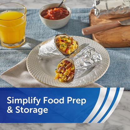 Reynolds Wrap Pre-Cut Pop-Up Aluminum Foil Sheets, 14 x 10.25 Inches, 50 Sheets (Pack of 5), 250 Total