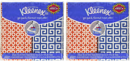 Kleenex® 3-Ply Pocket Packs Facial Tissues (16 packs of 10 tissues)