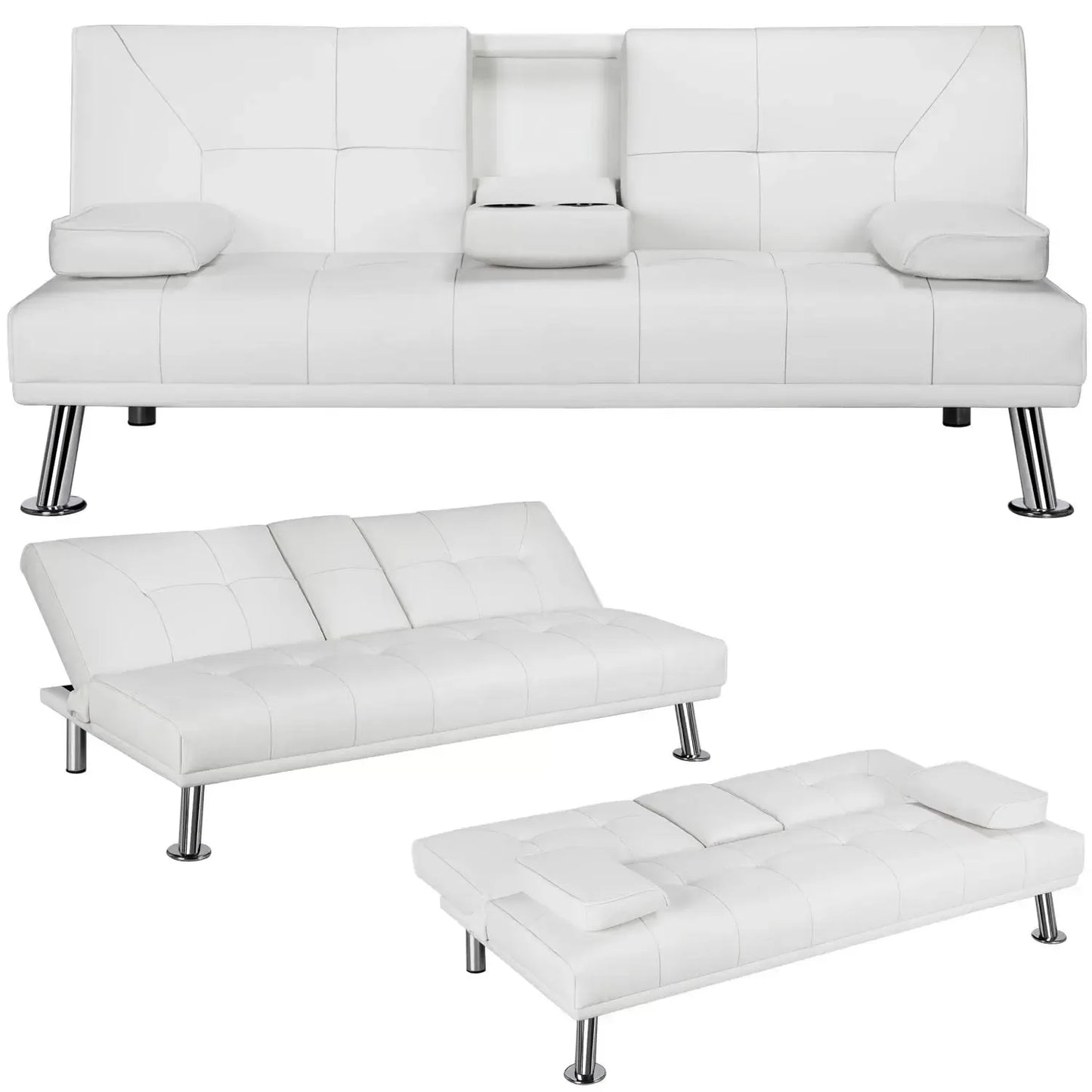 Sofa Bed with Armpad Recliner Couch