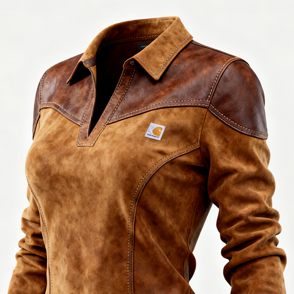 🔥𝗖𝗹𝗲𝗮𝗿𝗮𝗻𝗰𝗲 𝗦𝗮𝗹𝗲🌟Stylish Women's Shirt With Contrast Panel Design For All-Season Wear