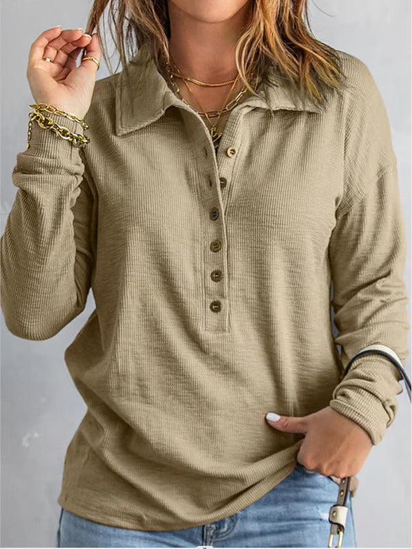 🔥Summer Arrivals🌟Women's Cotton V-Neck Comfortable Shirt