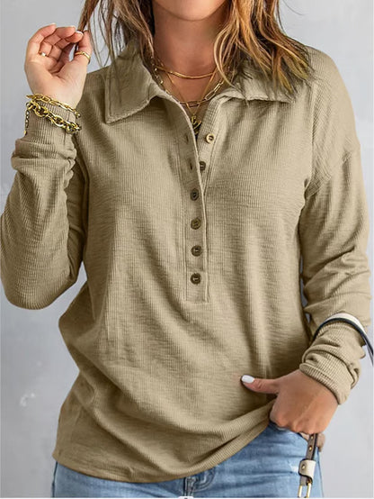 🔥Summer Arrivals🌟Women's Cotton V-Neck Comfortable Shirt