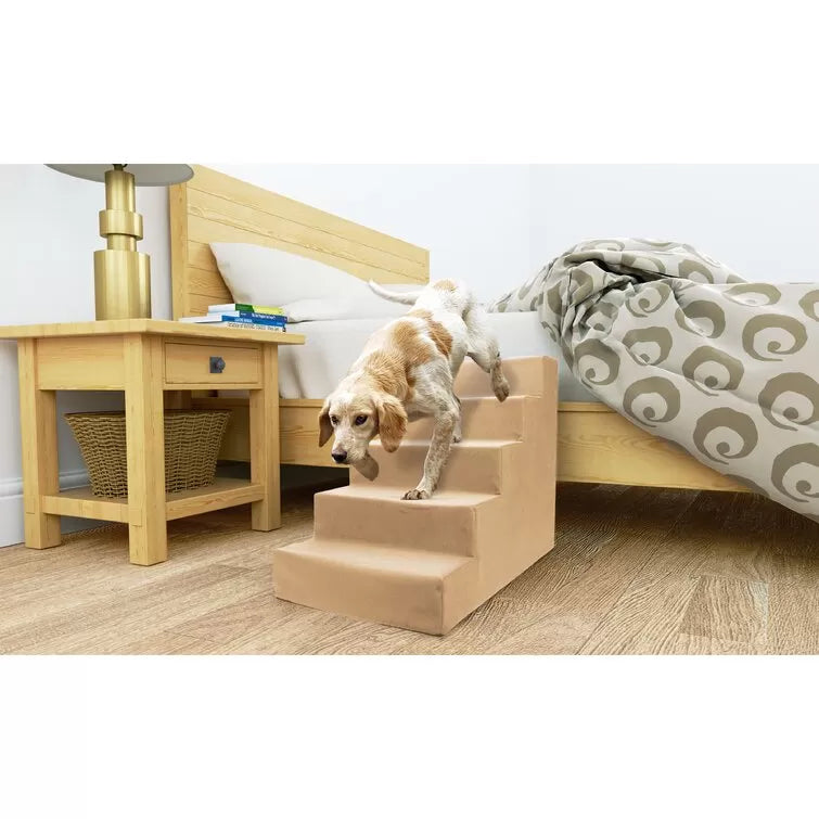 Grommit High Density Foam 5 Step Pet Stair