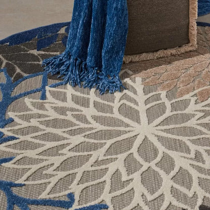 Miraloma Green/Red/Orange Indoor/Outdoor Rug