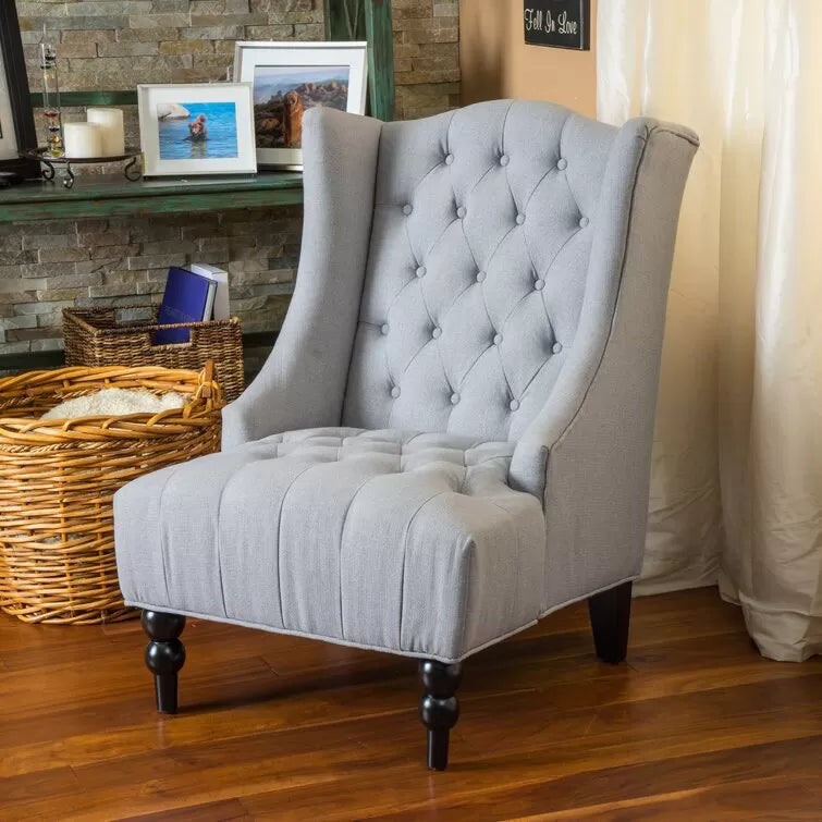 Danni Upholstered Wingback Chair