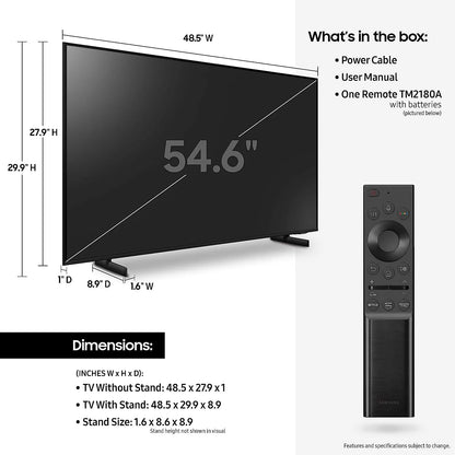 85-Inch Class Crystal 4K UHD AU8000 Series HDR, 3 HDMI Ports, Motion Xcelerator, Tap View, PC on TV, Q Symphony, Smart TV with Alexa Built-In (UN85AU8000FXZA, 2021 Model)