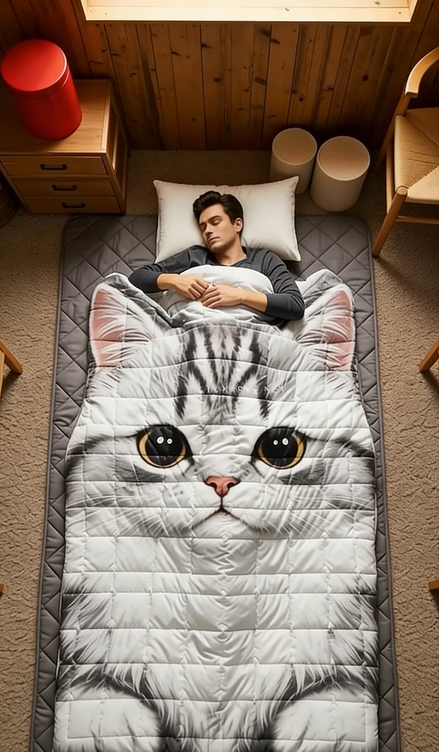 🎁Treat Yourself: 49% OFF Luxury!🎁 Wrap Up in Our Insanely Soft Fluffy Sleeping Bag! 🛌💎