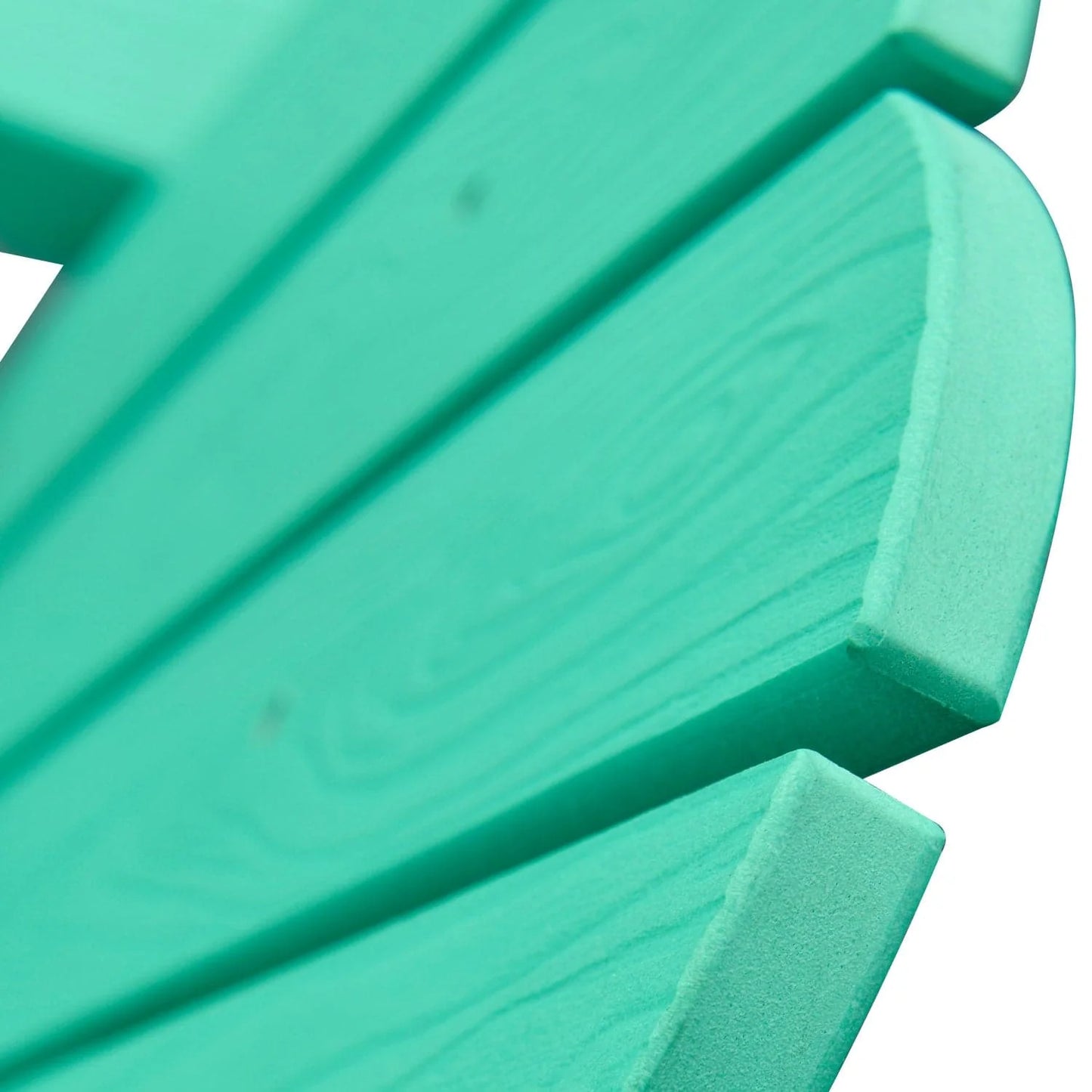 Ovios  Rocking Adirondack Chair 2-Piece Waterproof Plastic Frame