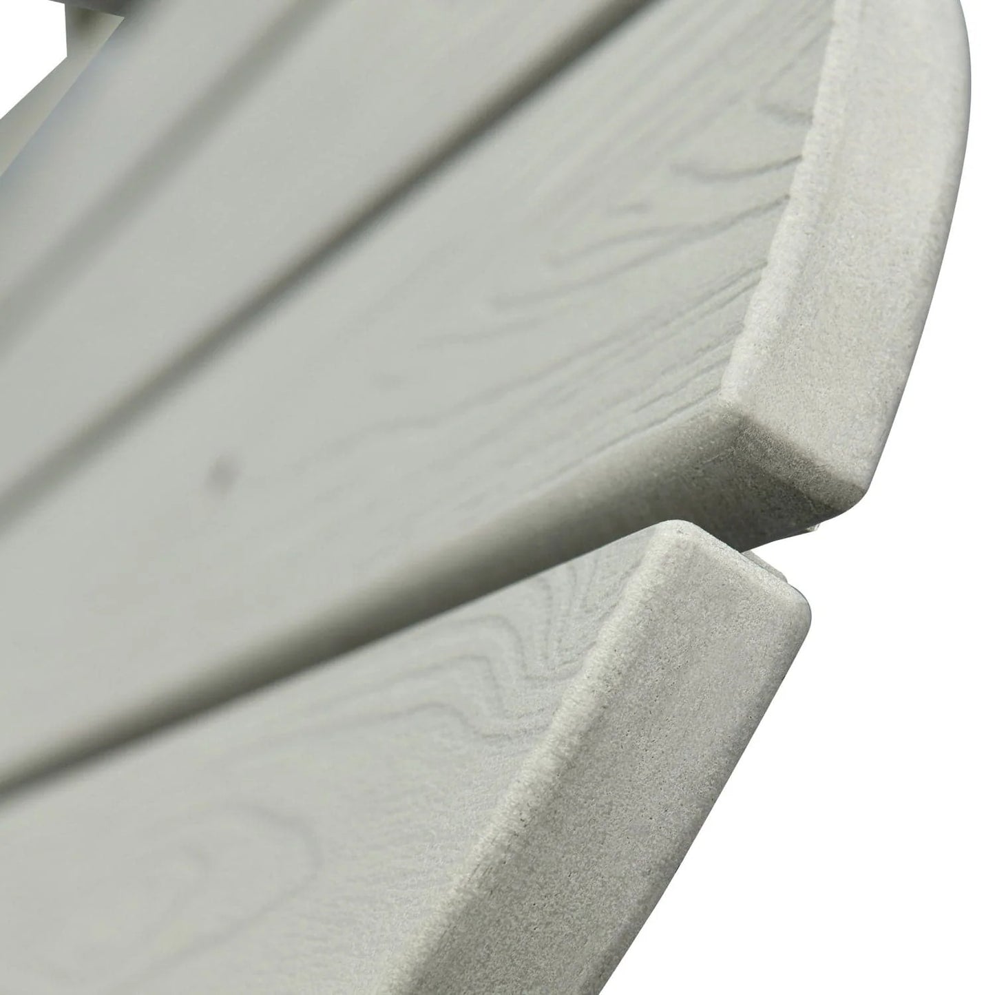 Ovios  Rocking Adirondack Chair 2-Piece Waterproof Plastic Frame