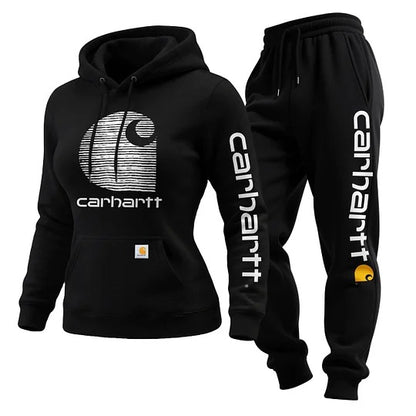 🔥𝗖𝗹𝗲𝗮𝗿𝗮𝗻𝗰𝗲 𝗦𝗮𝗹𝗲🌟Women's Loose-fitting Hooded Sweatshirt + Trousers Set