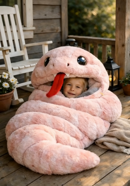 🔥Hot Sale 49% off🌟 Fluffy sleeping bag– Soft, Warm & Purrfectly Cozy😴💤
