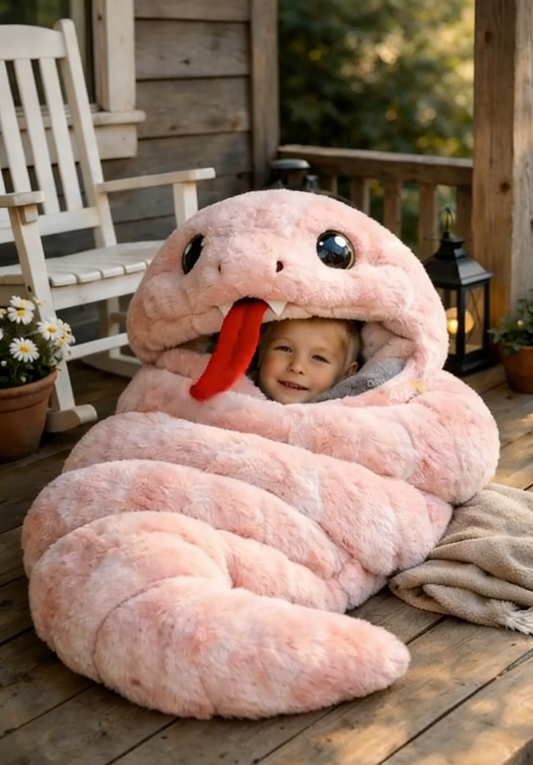 🔥Hot Sale 49% off🌟 Fluffy sleeping bag– Soft, Warm & Purrfectly Cozy😴💤