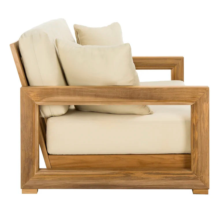 Melrose 5 - Piece Teak Sofa Seating Group with Cushions