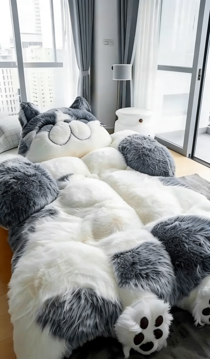 🛏️Ultimate Nap Zone: 49% OFF!🛏️ Our Fluffy Sleeping Bag = Instant Comfort Anywhere! 🏠➡️🌲