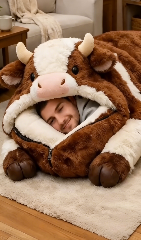 🐑 Count Fluffy Sheep—49% OFF! 🐑 Drift Off to Dreamland in This Incredibly Soft Sleeping Bag! ✨🌙