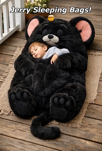 🔥Hot Sale 49% off🌟 Fluffy sleeping bag– Soft, Warm & Purrfectly Cozy😴💤