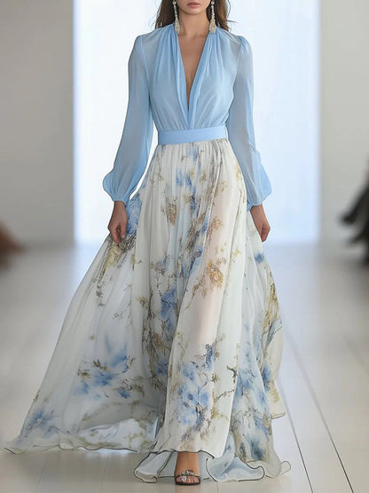 🔥Summer Arrivals🌟Women's Floral Art Print Dress