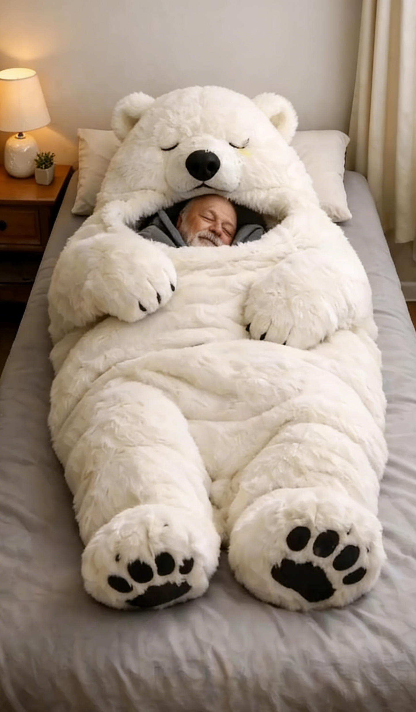 🐑 Count Fluffy Sheep—49% OFF! 🐑 Drift Off to Dreamland in This Incredibly Soft Sleeping Bag! ✨🌙