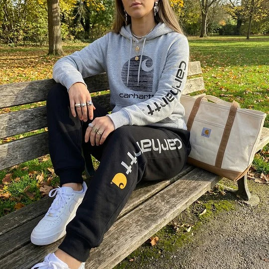 🔥𝗖𝗹𝗲𝗮𝗿𝗮𝗻𝗰𝗲 𝗦𝗮𝗹𝗲🌟Women's Loose-fitting Hooded Sweatshirt + Trousers Set