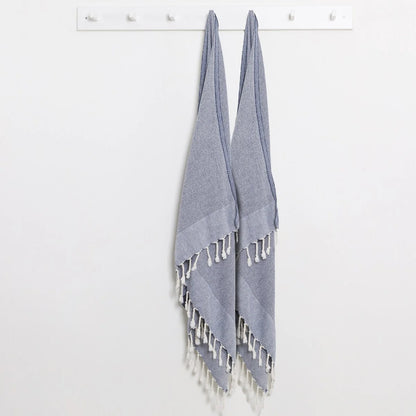 Authentic Hotel and Spa Turkish Cotton Fun in Paradise Pestemal Beach Towel (Set of 2)