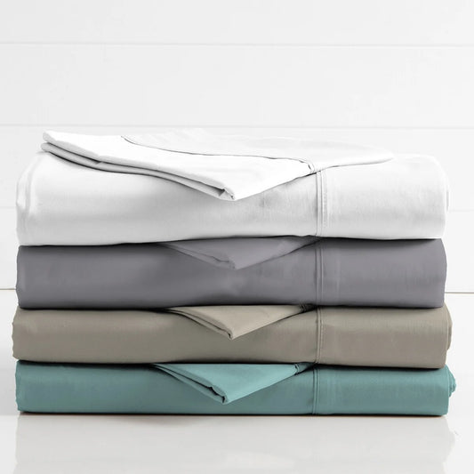 Color Sense 1200TC Premium Cotton-Blend Wrinkle-Resistant Sheet Set