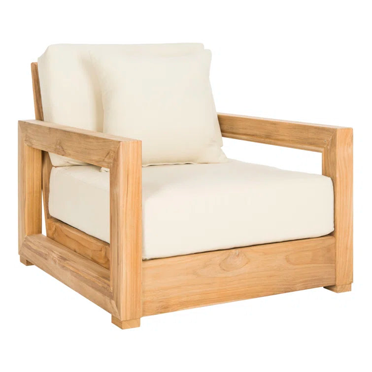 Melrose 5 - Piece Teak Sofa Seating Group with Cushions