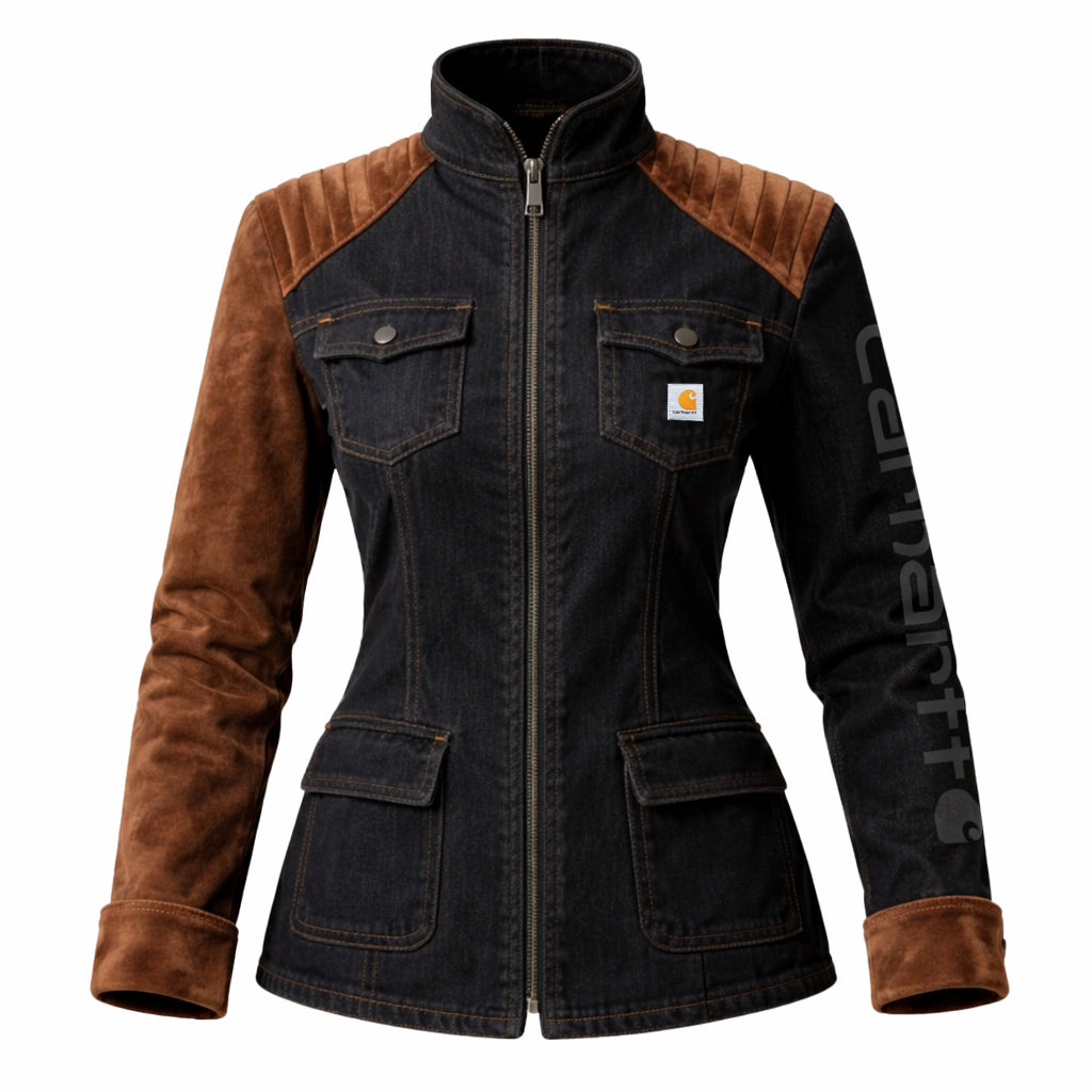🔥𝗖𝗹𝗲𝗮𝗿𝗮𝗻𝗰𝗲 𝗦𝗮𝗹𝗲🌟Women's Slim Fit Zip-Up Denim Jacket