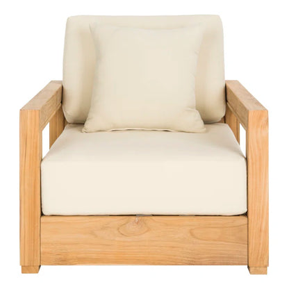Melrose 5 - Piece Teak Sofa Seating Group with Cushions