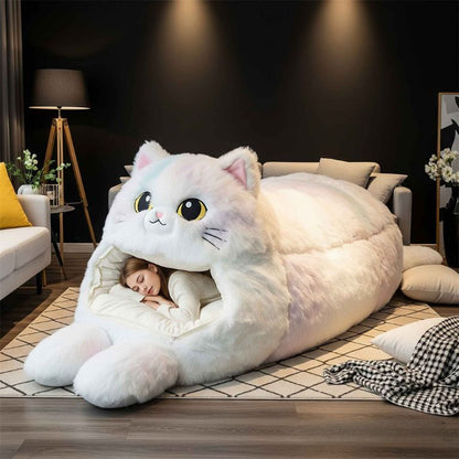 2026 Latest Fluffy Cat Sleeping Bags | Cozy, Cute & Purr-fectly Designed