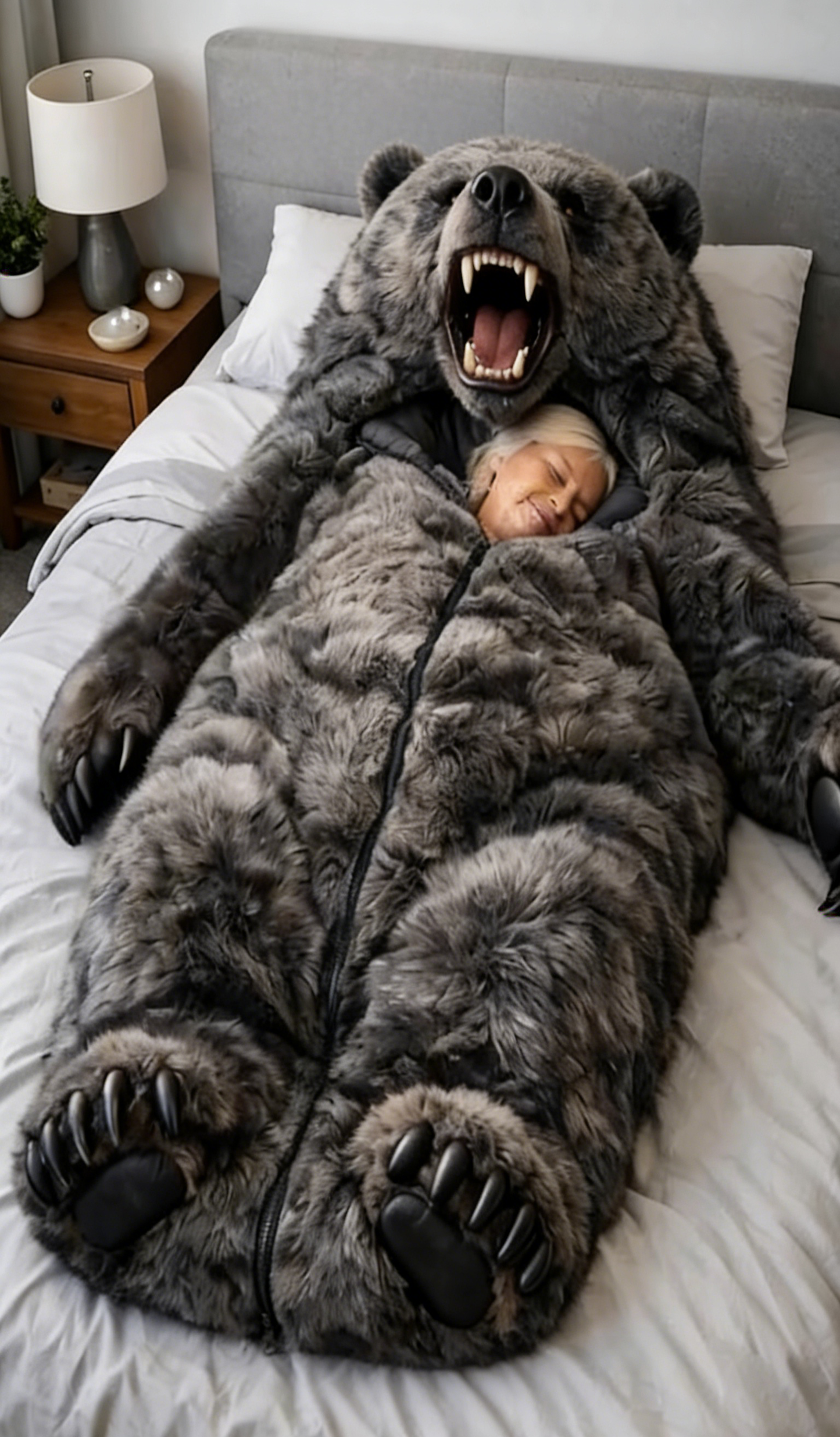 🎁 Gift of Comfort: 49% OFF! 🎁 Surprise Someone (or Yourself!) with the Softest Sleeping Bag Ever! ✨🛏️