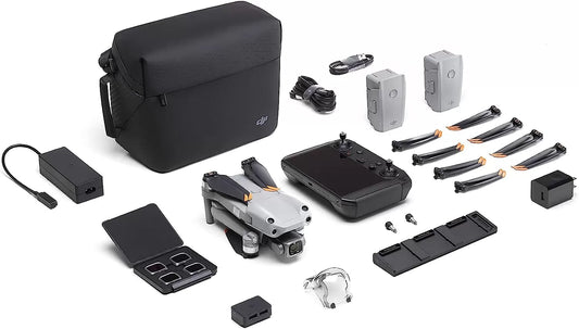 DJI Air 2S - Drone Quadcopter UAV with 3-Axis Gimbal Camera, 5.4K Video, 1-Inch CMOS Sensor, 4 Directions of Obstacle Sensing, 31-Min Flight Time, Max 7.5-Mile Video Transmission, MasterShots, Gray (Renewed)