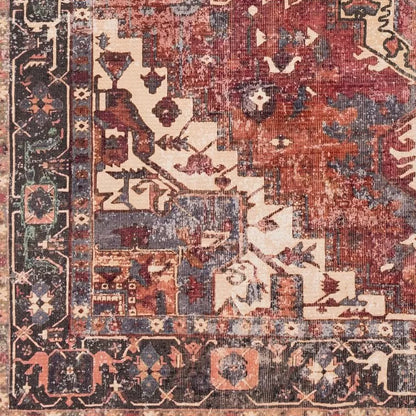 Mya Red/Brown/Black Rug