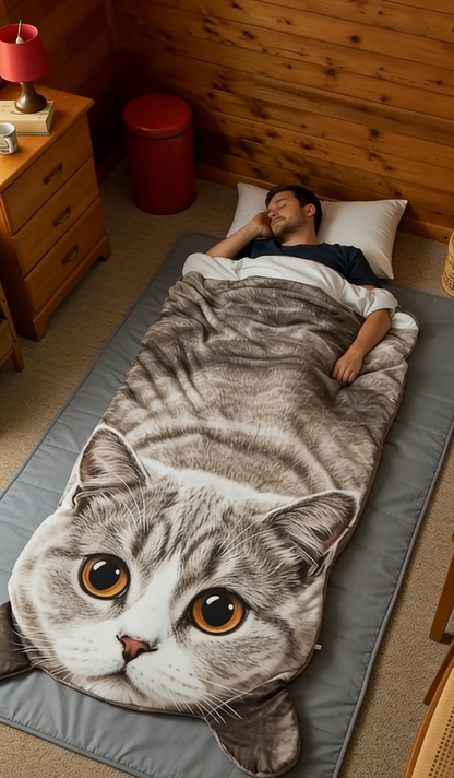 🎁Treat Yourself: 49% OFF Luxury!🎁 Wrap Up in Our Insanely Soft Fluffy Sleeping Bag! 🛌💎