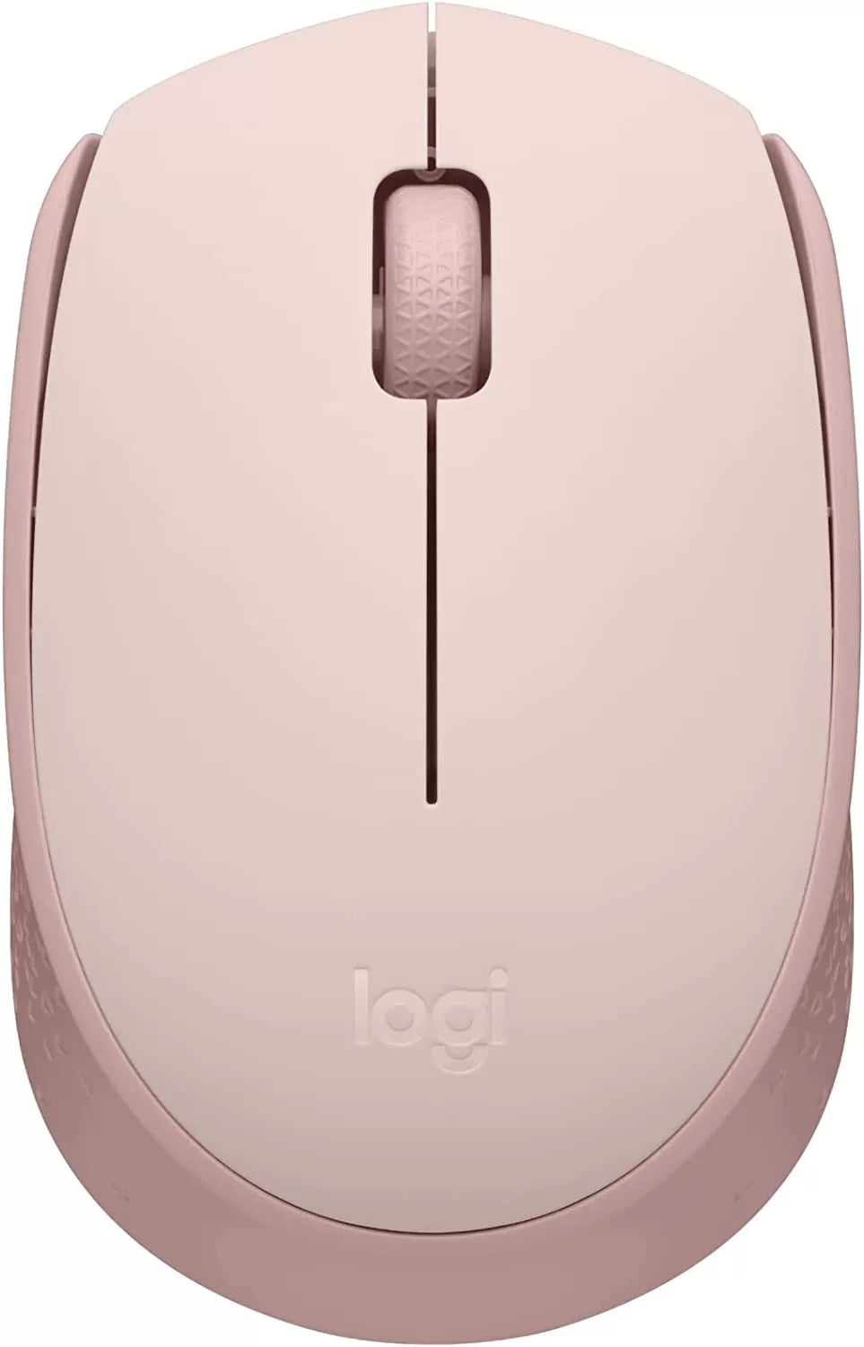 Logitech M170 Wireless Mouse for PC, Mac, Laptop, 2.4 GHz with USB Mini Receiver, Optical Tracking, 12-Months Battery Life, Ambidextrous - Blue Grey