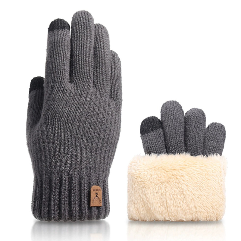 🔥𝗖𝗹𝗲𝗮𝗿𝗮𝗻𝗰𝗲 𝗦𝗮𝗹𝗲🌟Cozy Winter Gloves With Fuzzy Cuff